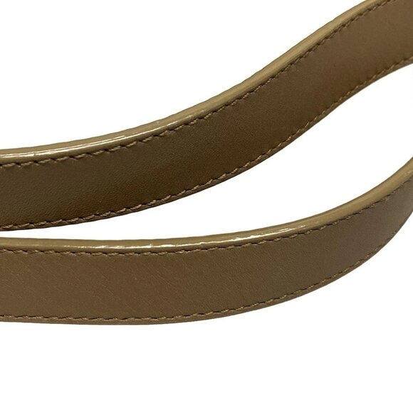 Auth DIOR/ChristianDior Rasta/Canaje Stitching Brown Leather Tote Bag - Picture 9 of 16